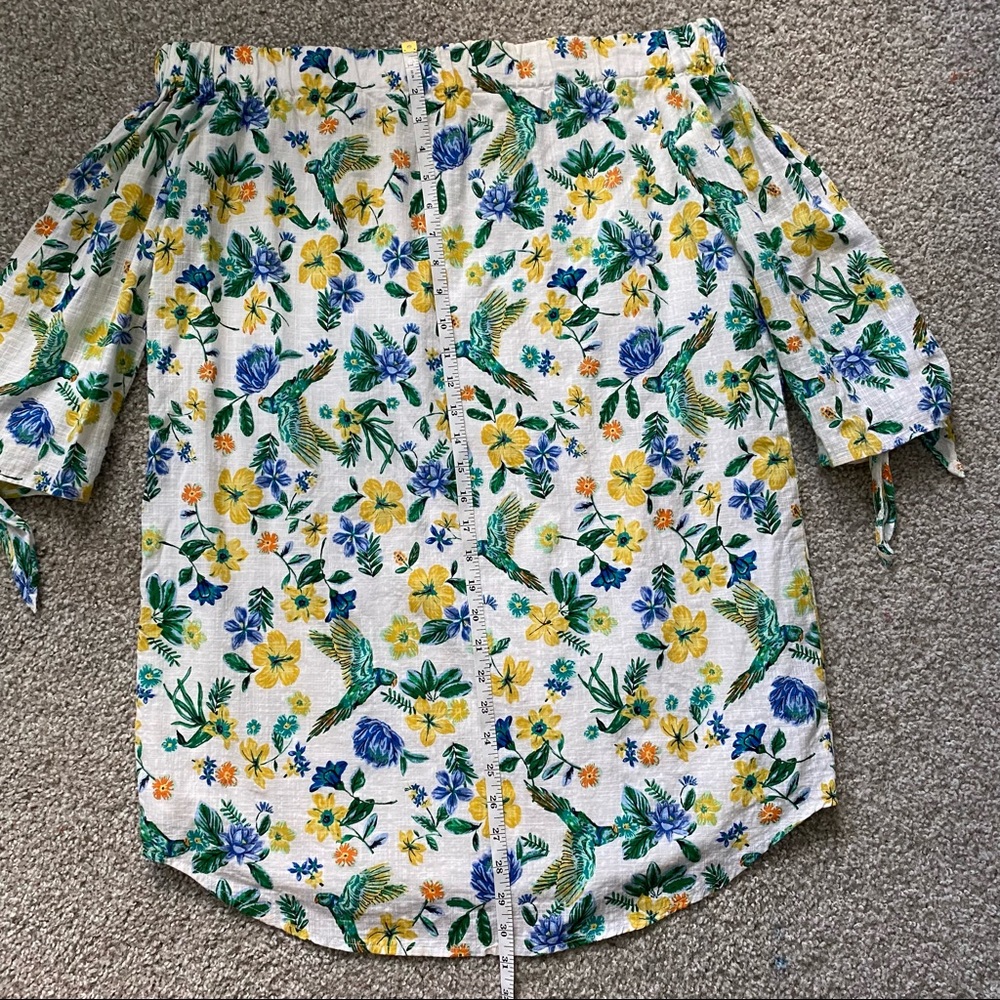 OLD NAVY Off The Shoulder Parrot Dress - Picture 10 of 12